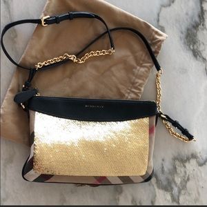 100% authentic Burberry “ Peyton” crossbody bag